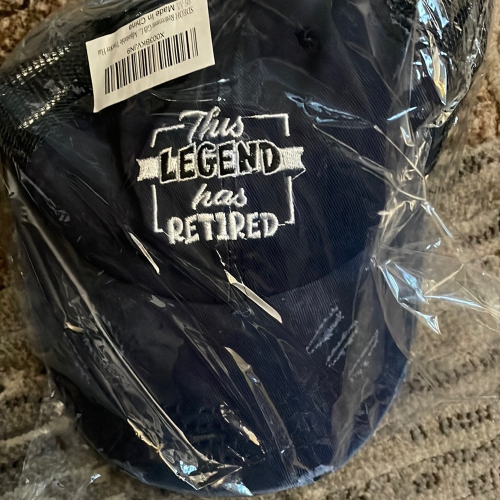 🆕 Retirement trucker hat 🧢